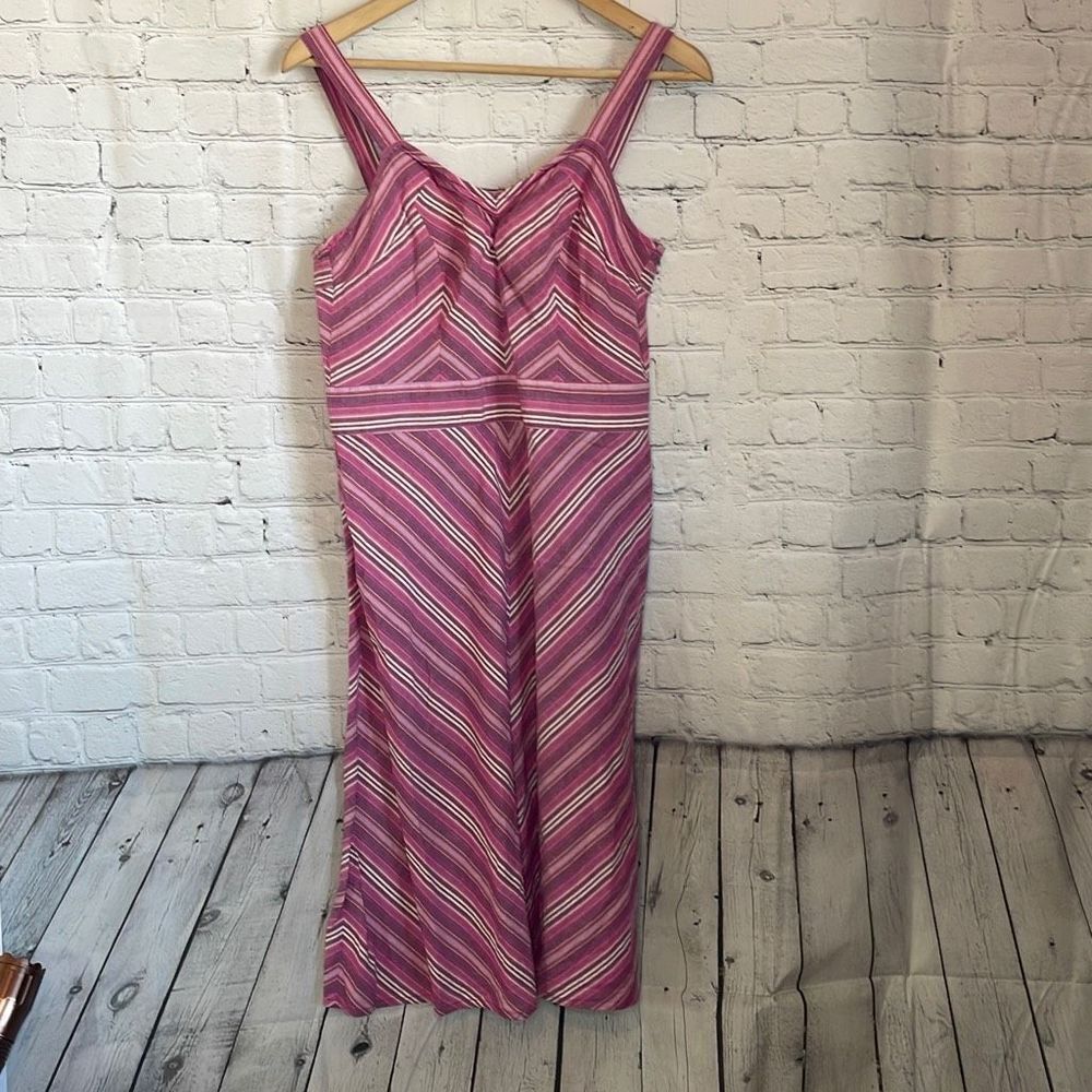 Tommy‎ Hilfiger Women’s Pink Sun Dress size small Knee Length